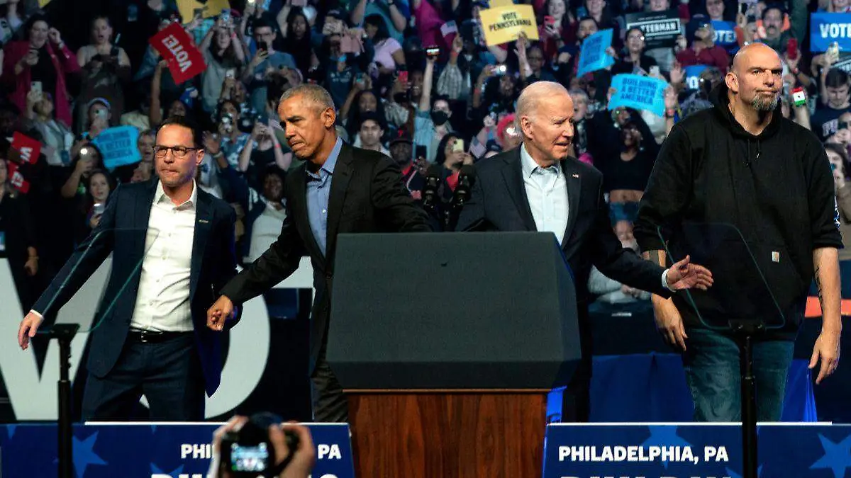 Joe Biden y Barck Obama